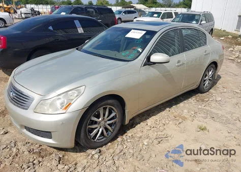 2007 Infiniti G35 Journey z USA, uszkodzony, nr VIN JNKBV61E17M721579